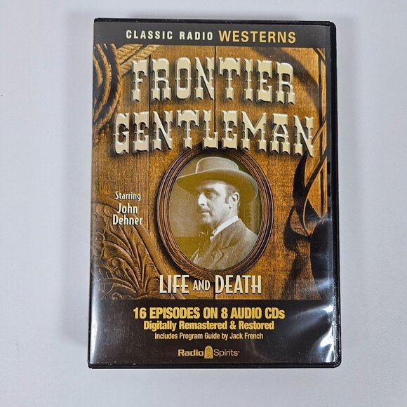 Classic Radio Western Frontier Gentleman Life & Death 8 CDs Digitally Remastered - Picture 5 of 5
